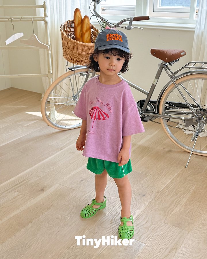 Hiker - Korean Children Fashion - #minifashionista - Terry Piping Shorts - 11