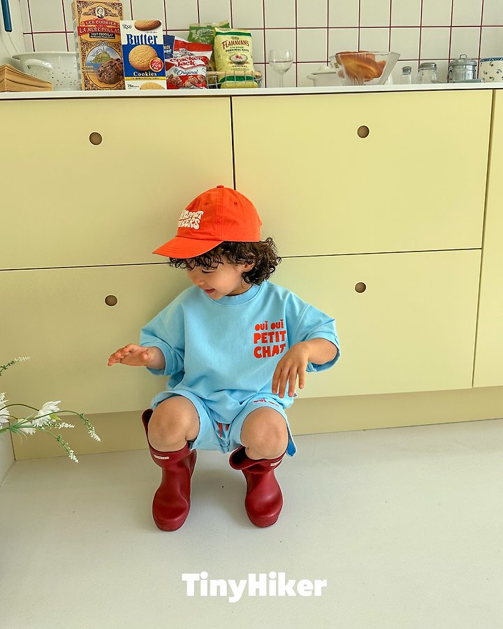 Hiker - Korean Children Fashion - #minifashionista - Petit Chat Set - 9