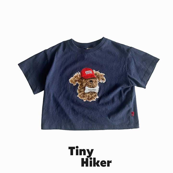 Hiker - Korean Children Fashion - #minifashionista - Tiny Bear Tee - 2