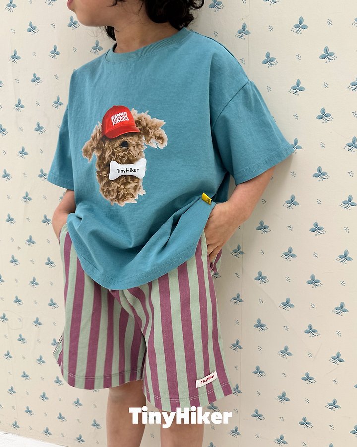 Hiker - Korean Children Fashion - #prettylittlegirls - Capri Stripe Shorts - 7