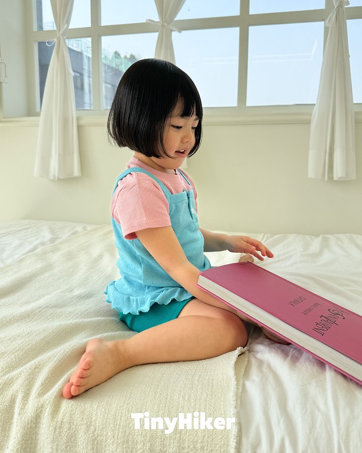 Hiker - Korean Children Fashion - #prettylittlegirls - Everyday Ribbed Tee - 5