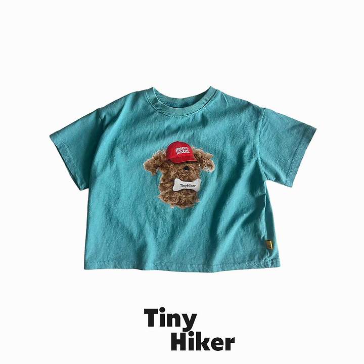 Hiker - Korean Children Fashion - #prettylittlegirls - Tiny Bear Tee - 3