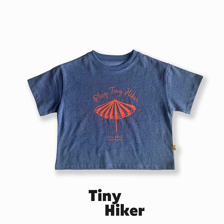 Hiker - Korean Children Fashion - #prettylittlegirls - Summer Beach Pigment Tee - 12