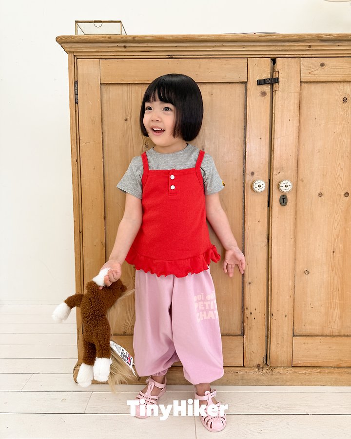 Hiker - Korean Children Fashion - #stylishchildhood - Everyday Ribbed Tee - 8