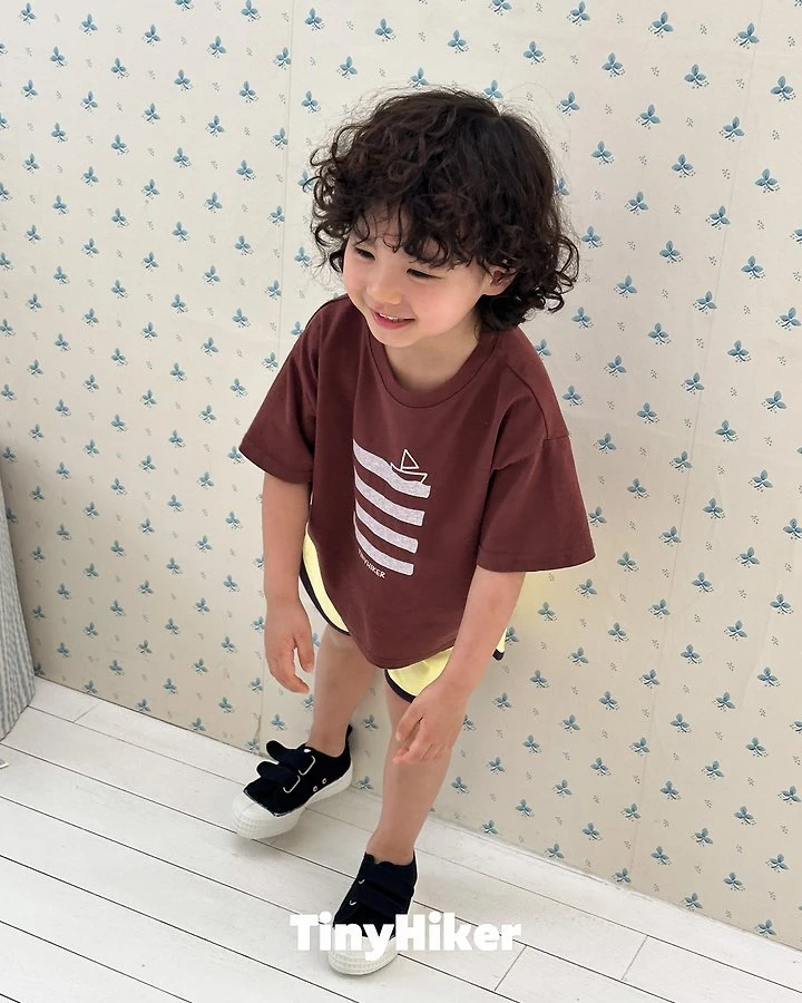 Hiker - Korean Children Fashion - #stylishchildhood - Ocean Yacht Tee - 7