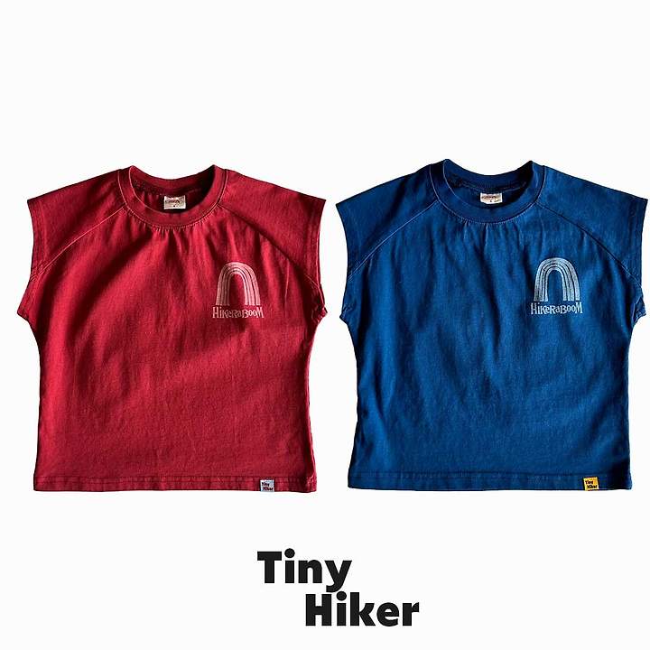 Hiker - Korean Children Fashion - #todddlerfashion - Rainbow Raglan Tee