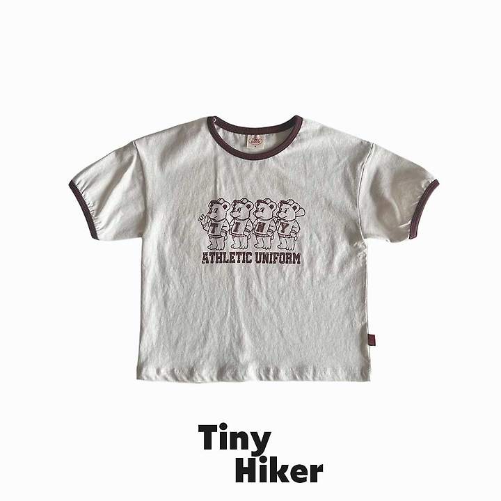 Hiker - Korean Children Fashion - #toddlerclothing - Friends Bear Rappa Tee - 3