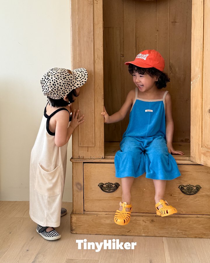 Hiker - Korean Women Fashion - #vintageinspired - Summer Picnic Overall (with MOM) - 5
