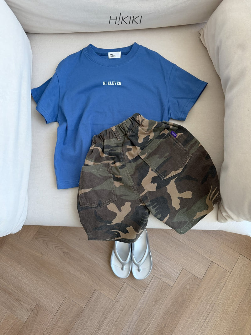 Hikiki - Korean Children Fashion - #Kfashion4kids - Camu Curve Bermuda Pants - 5
