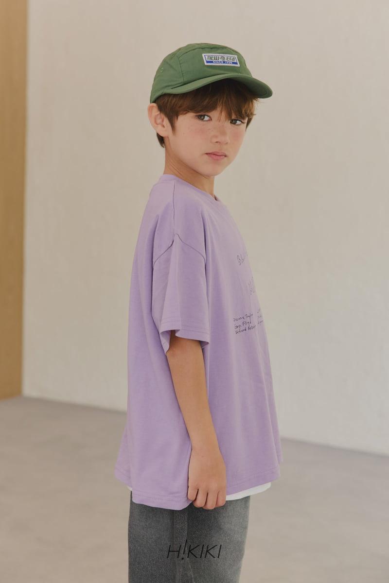 Hikiki - Korean Children Fashion - #childofig - Black Live Tee - 3