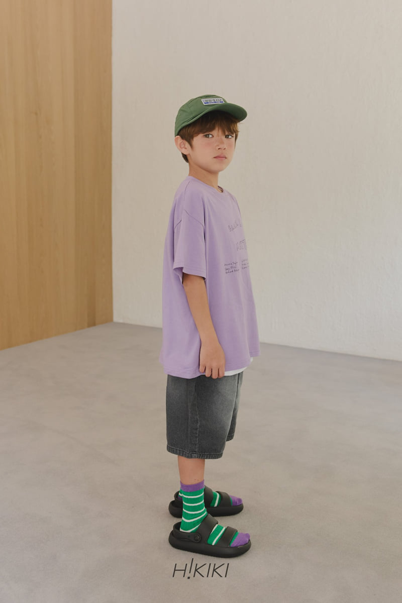 Hikiki - Korean Children Fashion - #childofig - Black Live Tee - 4