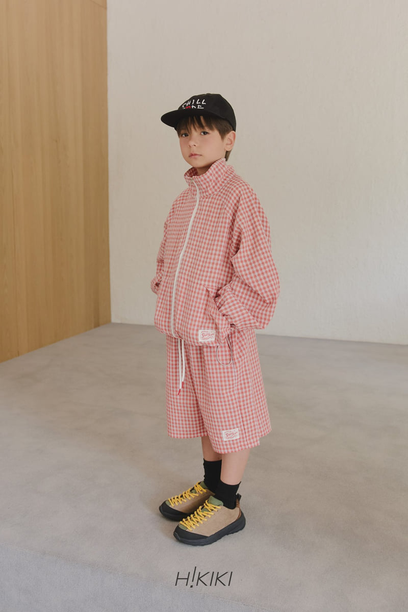 Hikiki - Korean Children Fashion - #childofig - Granola Check Jumper (Kids) - 12