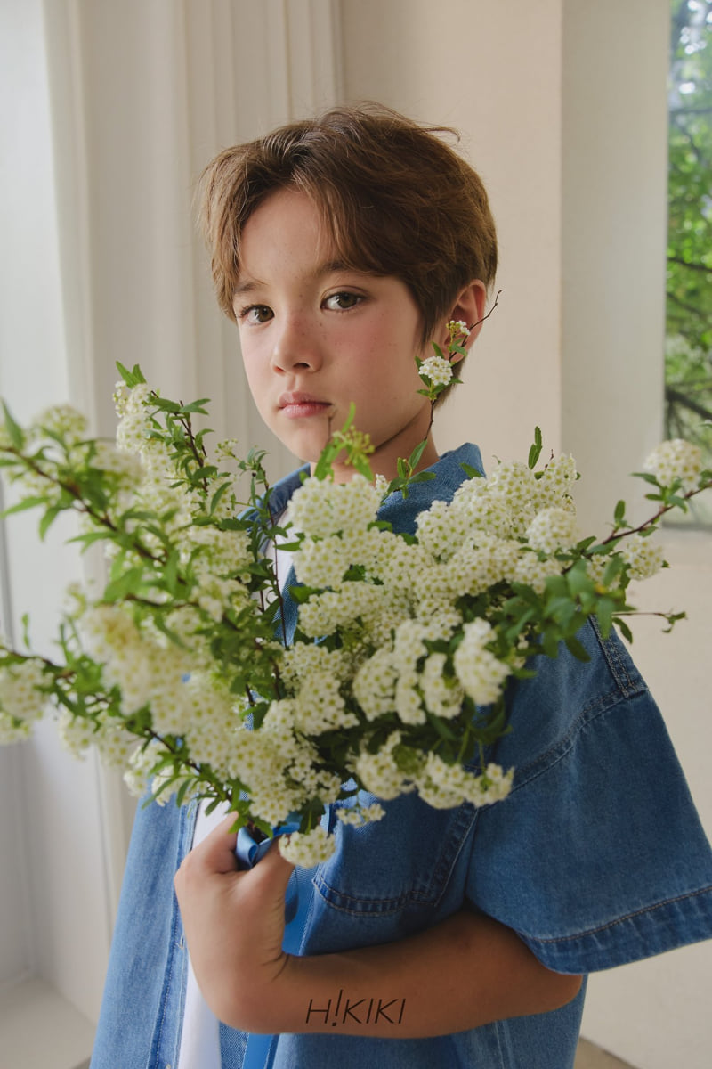 Hikiki - Korean Children Fashion - #childrensboutique - Summer Denim Shirt - 9