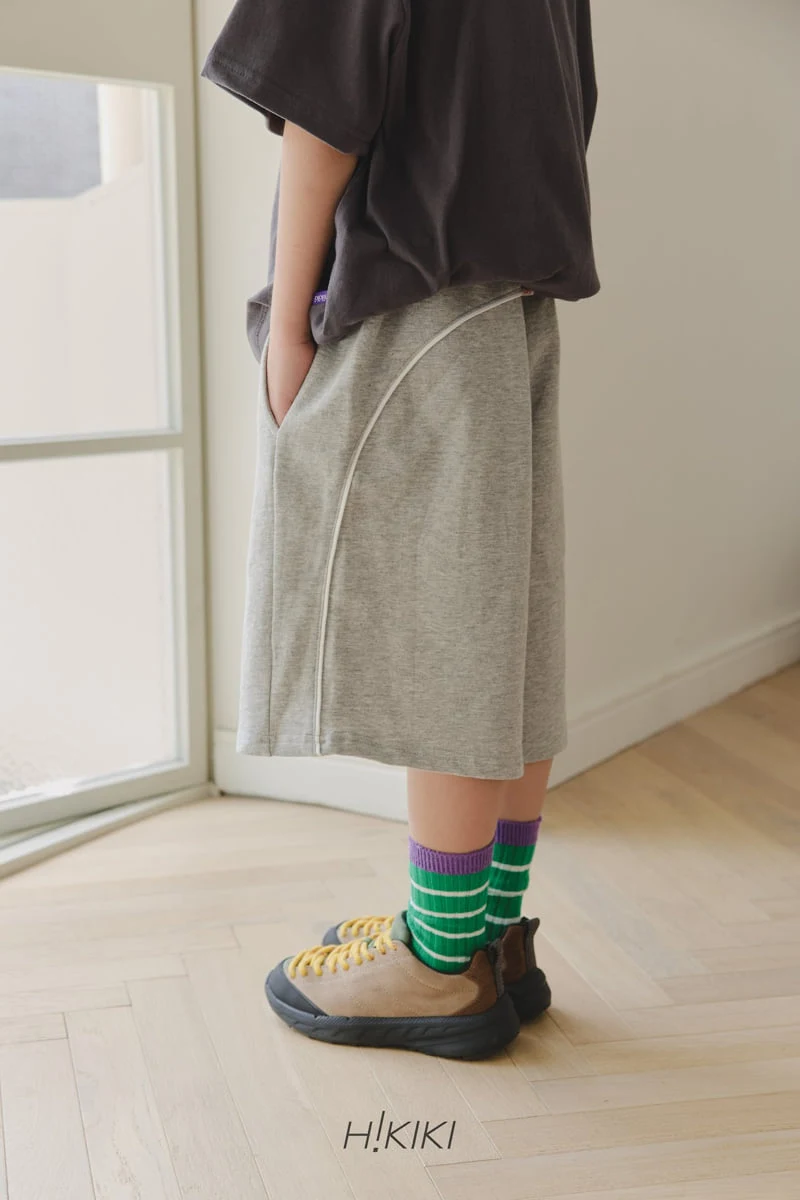 Hikiki - Korean Children Fashion - #childrensboutique - Line Bermuda Pants - 7