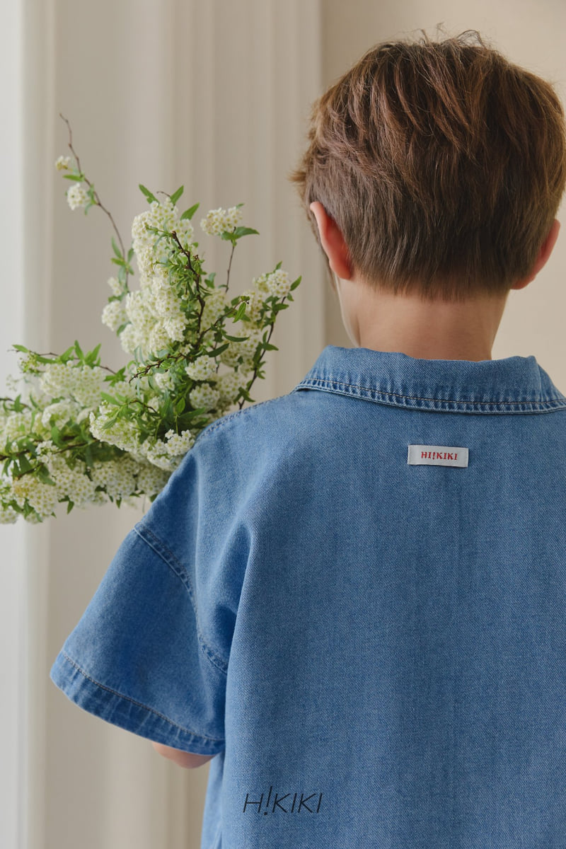 Hikiki - Korean Children Fashion - #designkidswear - Summer Denim Shirt - 10