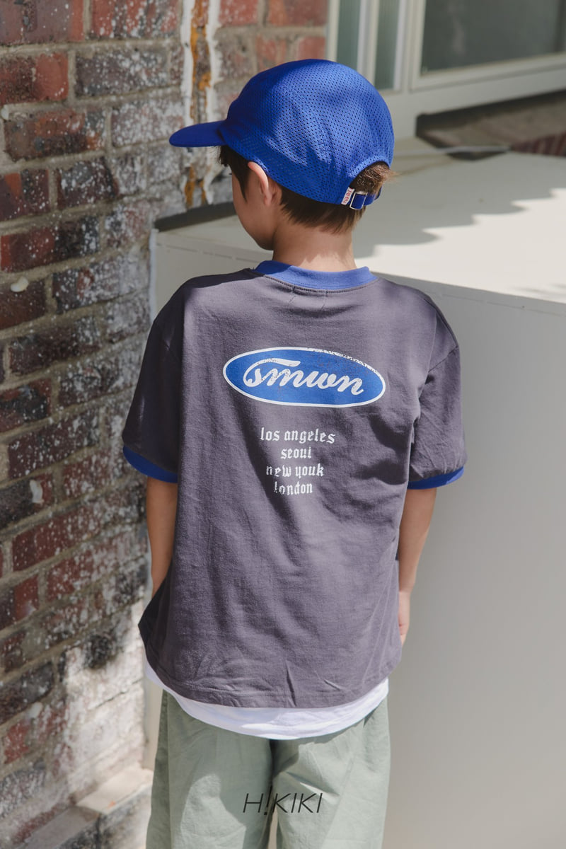 Hikiki - Korean Children Fashion - #designkidswear - City Ringer Tee - 11