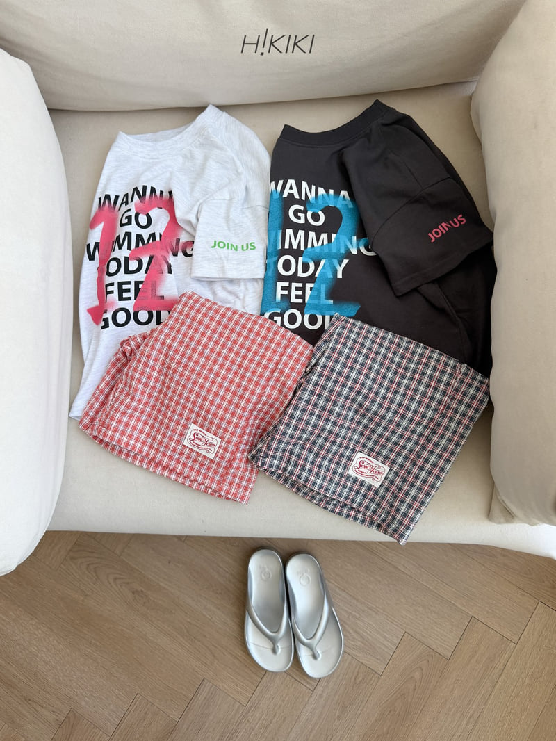 Hikiki - Korean Children Fashion - #designkidswear - Check Bermuda Pants - 9
