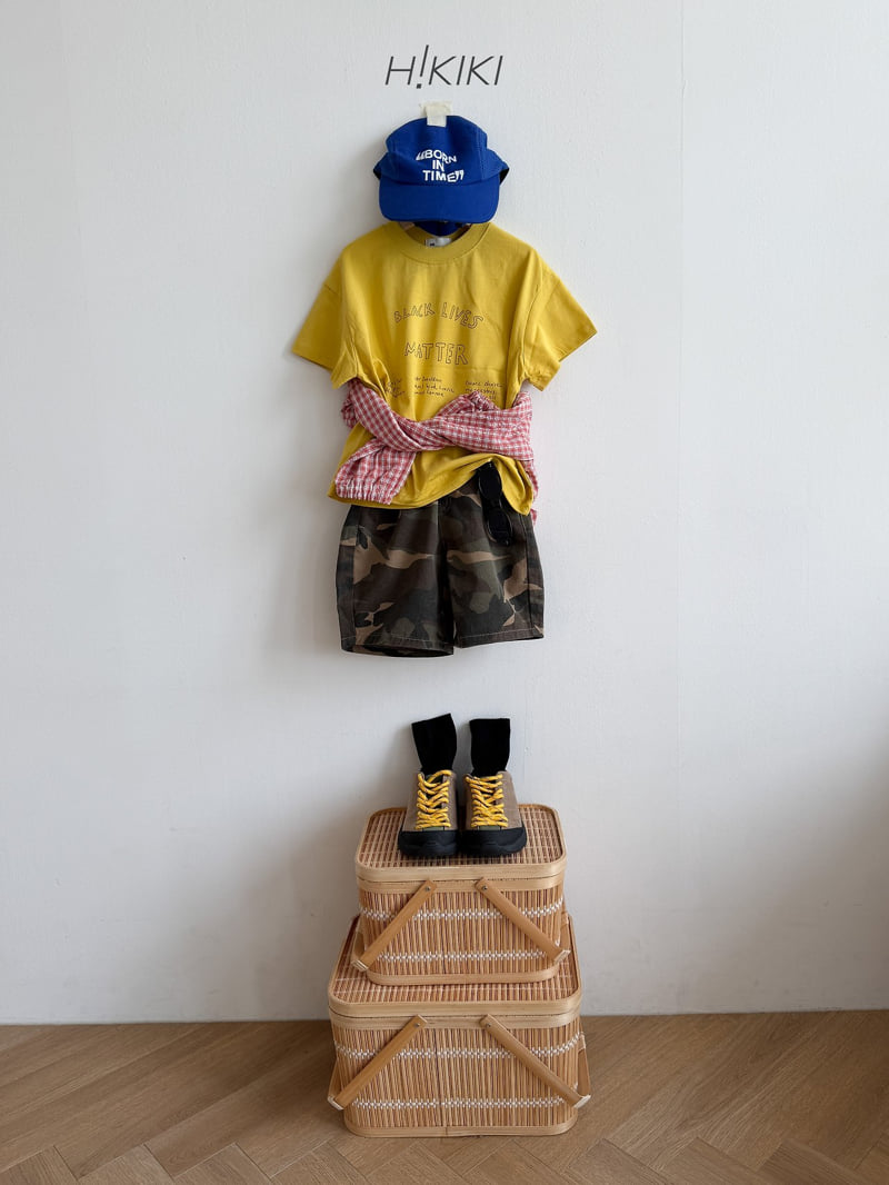 Hikiki - Korean Children Fashion - #designkidswear - Black Live Tee - 6