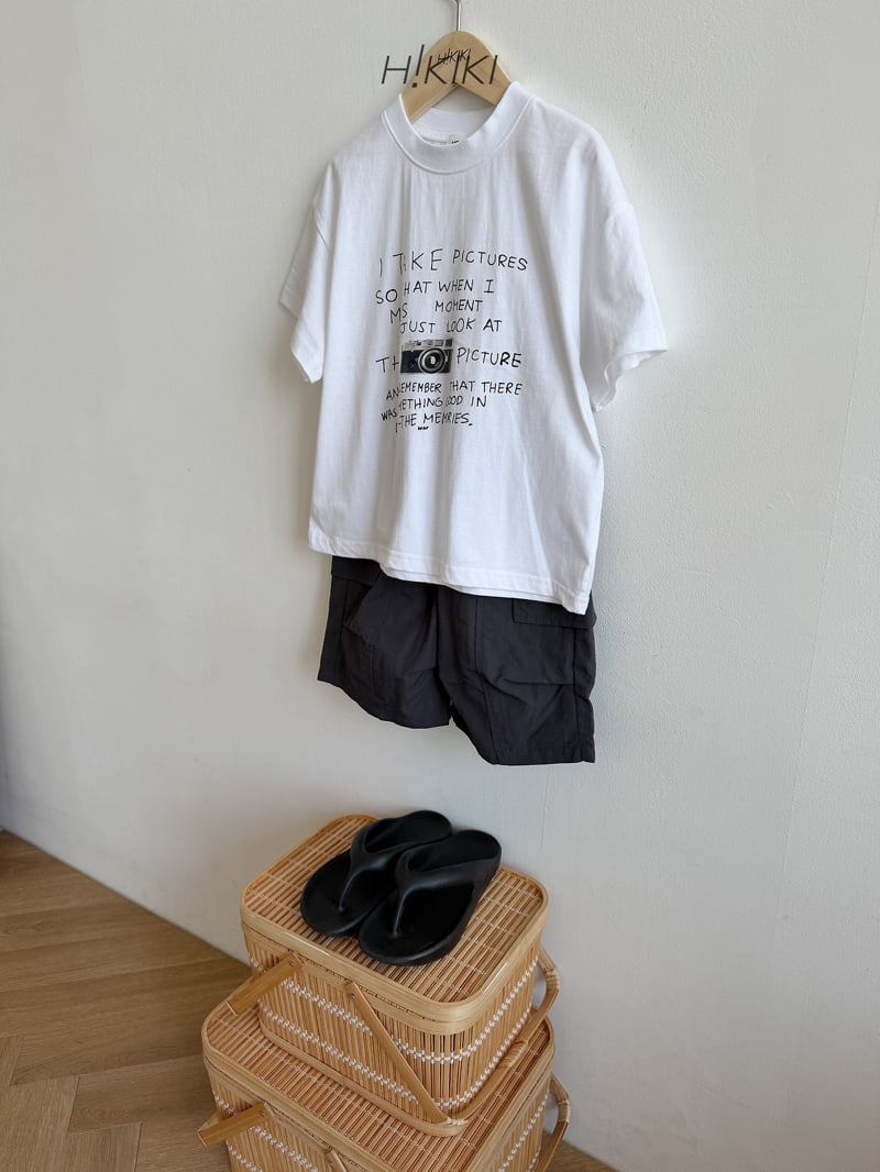 Hikiki - Korean Children Fashion - #designkidswear - Camera Lettering Tee - 5