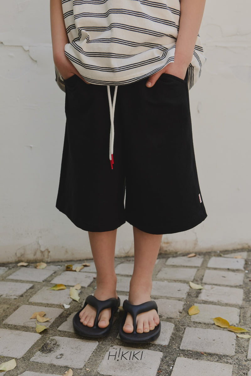 Hikiki - Korean Children Fashion - #designkidswear - Side Rib Bermuda Pants - 11