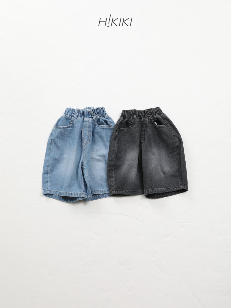 Hikiki - Korean Children Fashion - #discoveringself - Washed Bermuda Pants