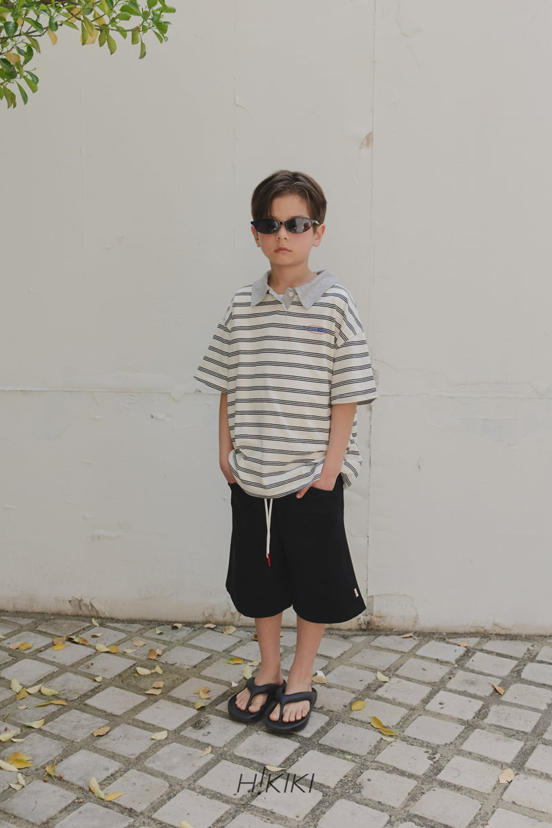 Hikiki - Korean Children Fashion - #discoveringself - Side Rib Bermuda Pants - 12