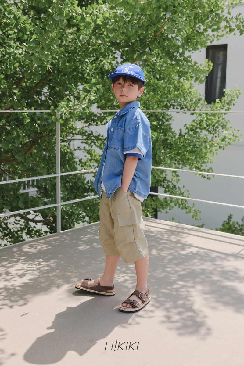 Hikiki - Korean Children Fashion - #fashionkids - Summer Denim Shirt - 12