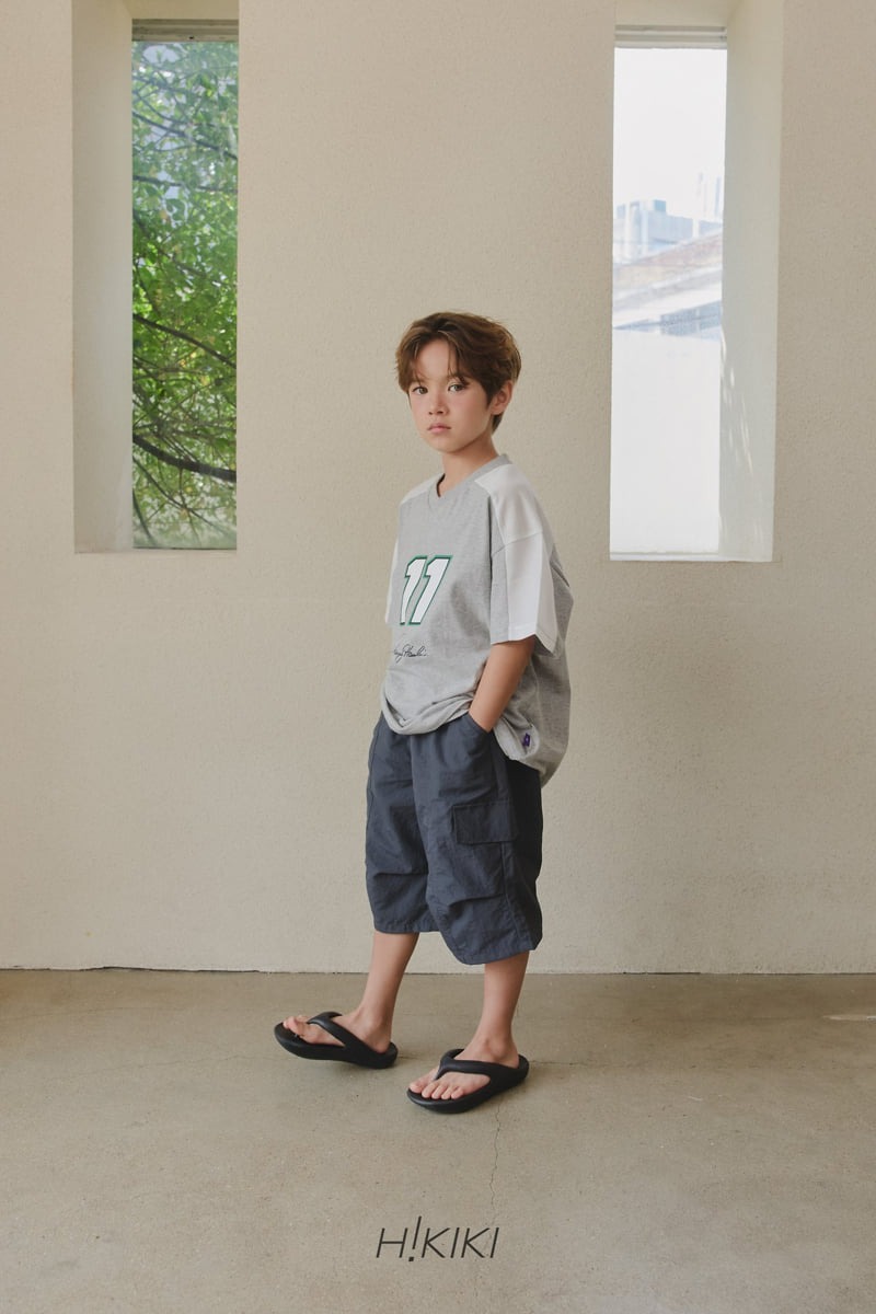 Hikiki - Korean Children Fashion - #discoveringself - Basketball Tee - 4