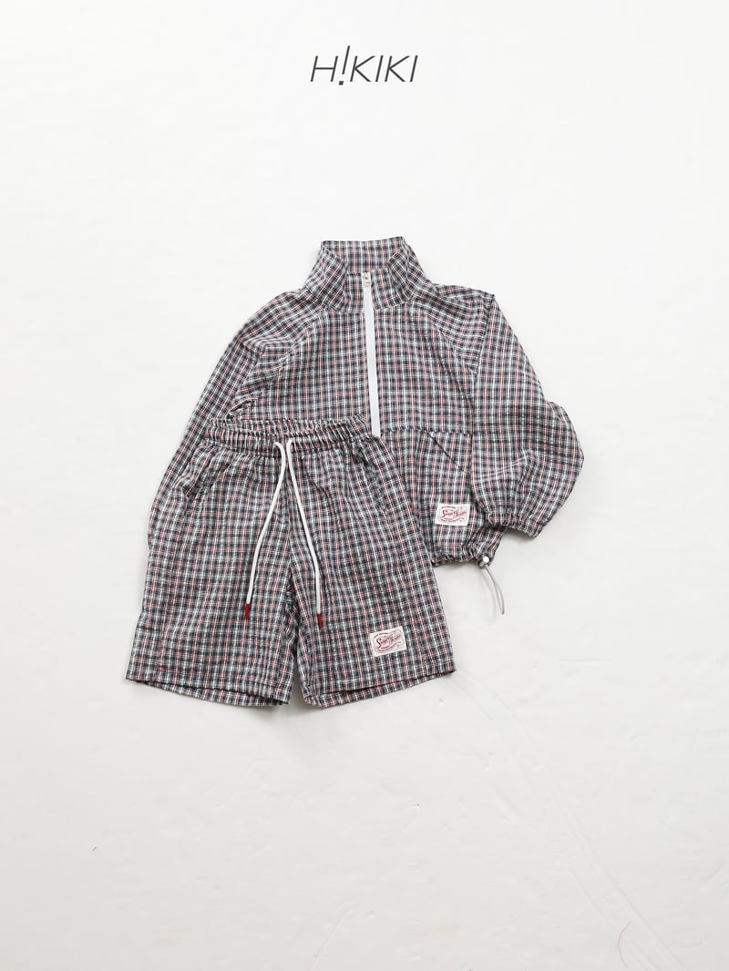 Hikiki - Korean Children Fashion - #fashionkids - Check Bermuda Pants - 11
