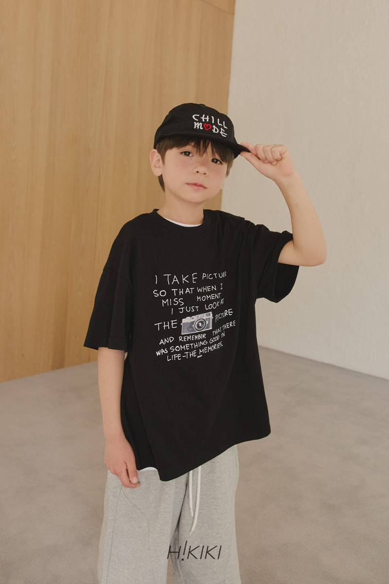 Hikiki - Korean Children Fashion - #fashionkids - Camera Lettering Tee - 7