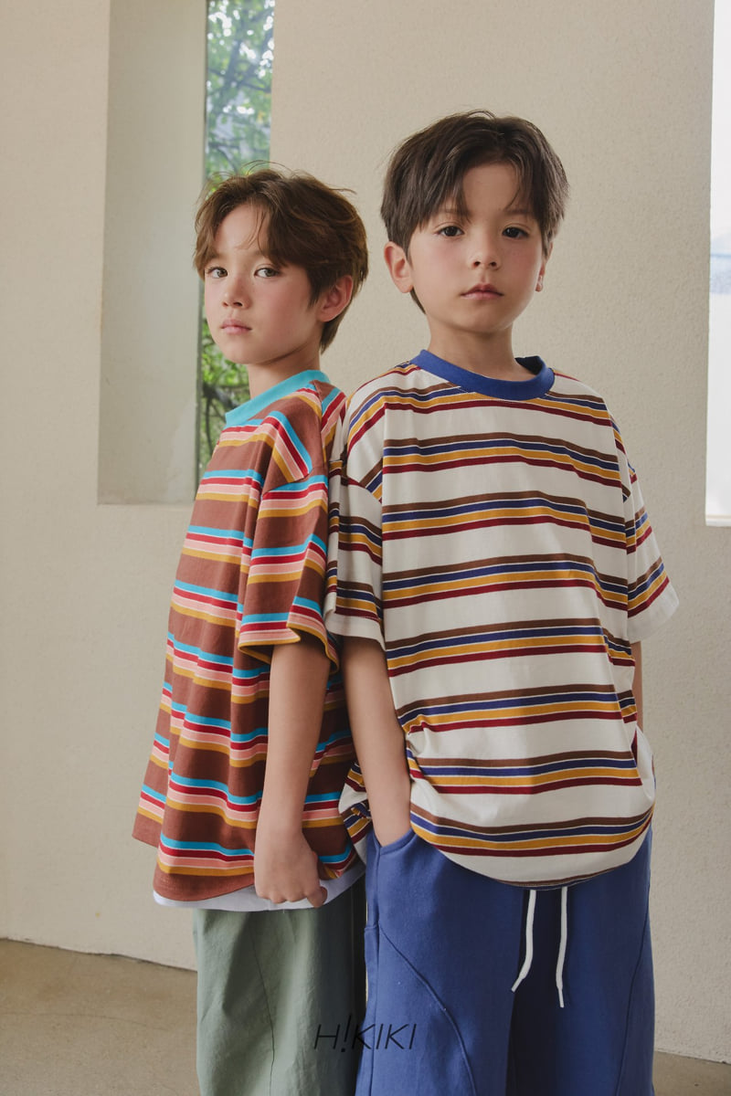 Hikiki - Korean Children Fashion - #discoveringself - Rainbow Tee - 4
