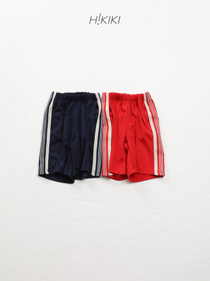 Hikiki - Korean Children Fashion - #fashionkids - Tape Bermuda Pants