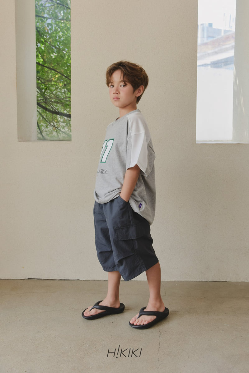 Hikiki - Korean Children Fashion - #kidsshorts - Basketball Tee - 5