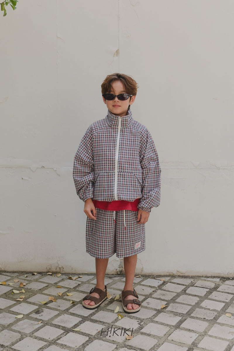 Hikiki - Korean Children Fashion - #kidsshorts - Granola Check Jumper (Junior) - 3