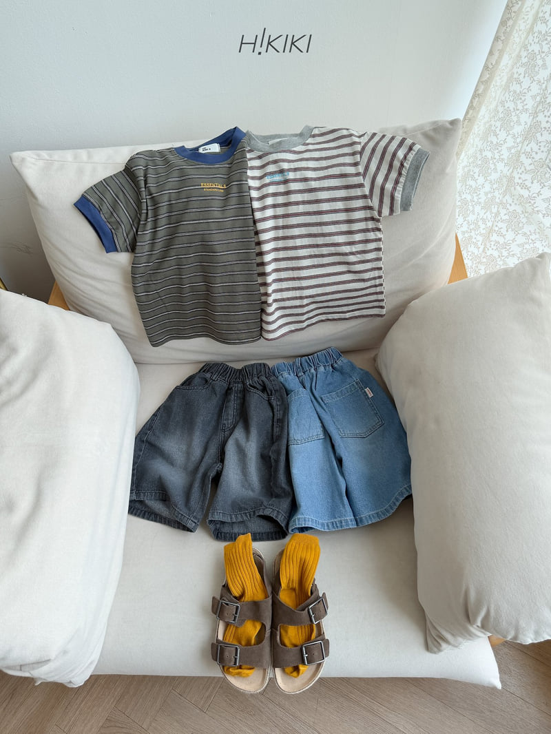 Hikiki - Korean Children Fashion - #kidsshorts - Washed Bermuda Pants - 4