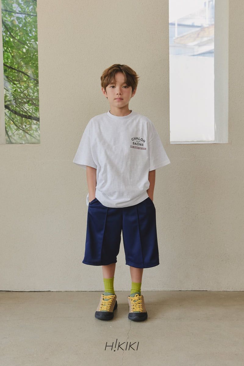 Hikiki - Korean Children Fashion - #kidsshorts - Salon Club Tee - 4