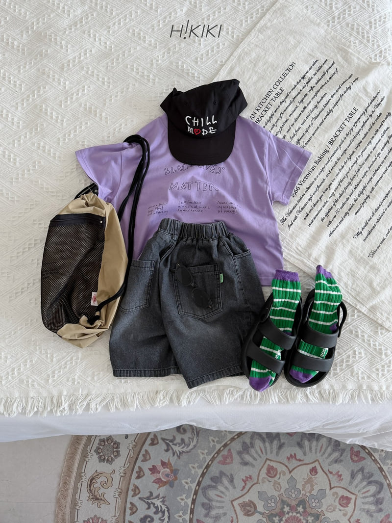Hikiki - Korean Children Fashion - #kidzfashiontrend - Washed Bermuda Pants - 5