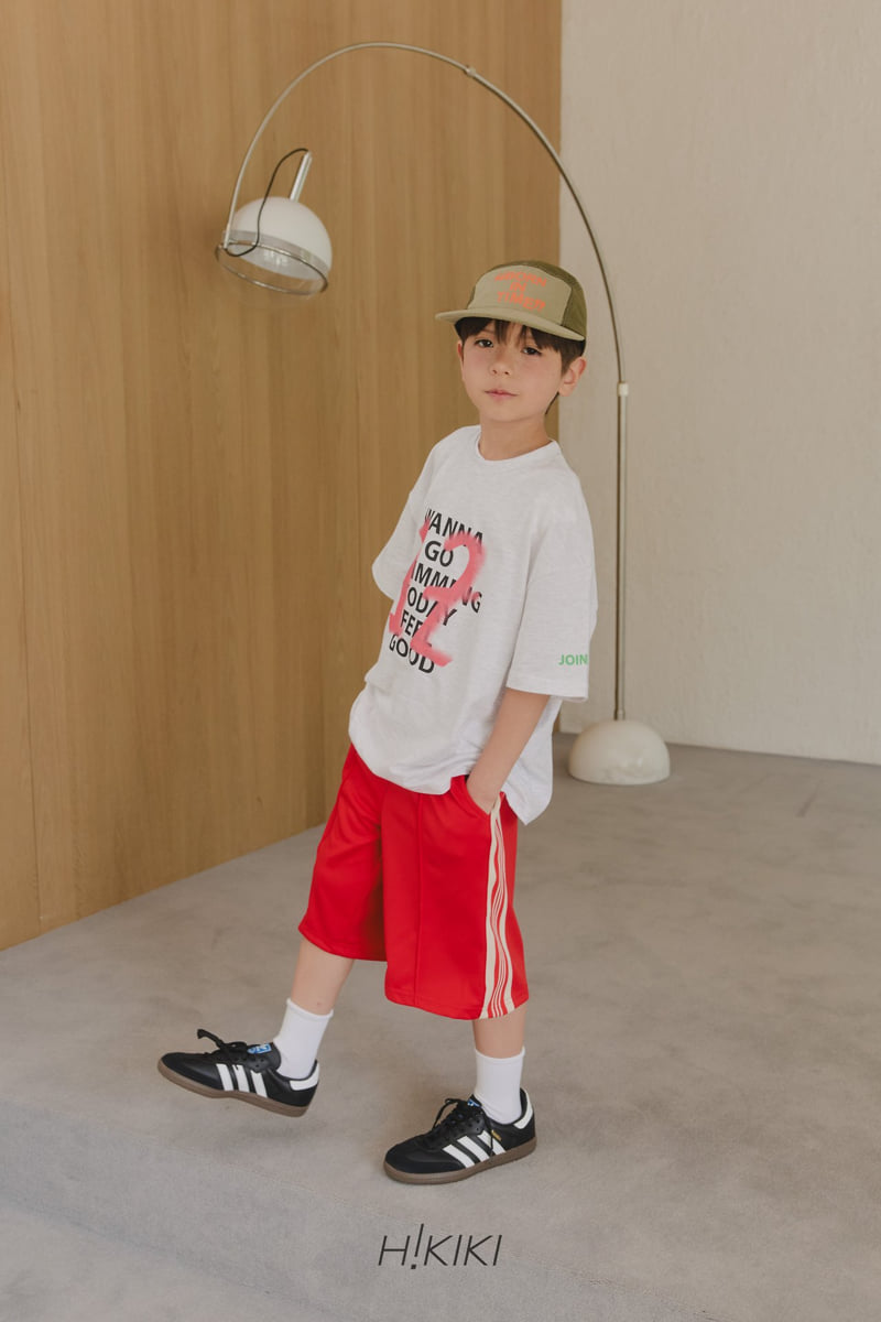 Hikiki - Korean Children Fashion - #littlefashionista - Tape Bermuda Pants - 6
