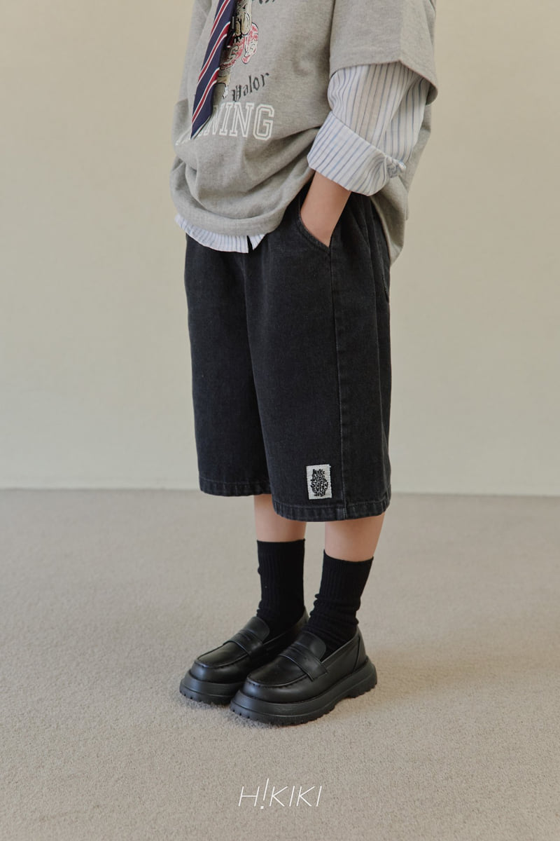 Hikiki - Korean Children Fashion - #magicofchildhood - Denim Bermuda Pants - 10