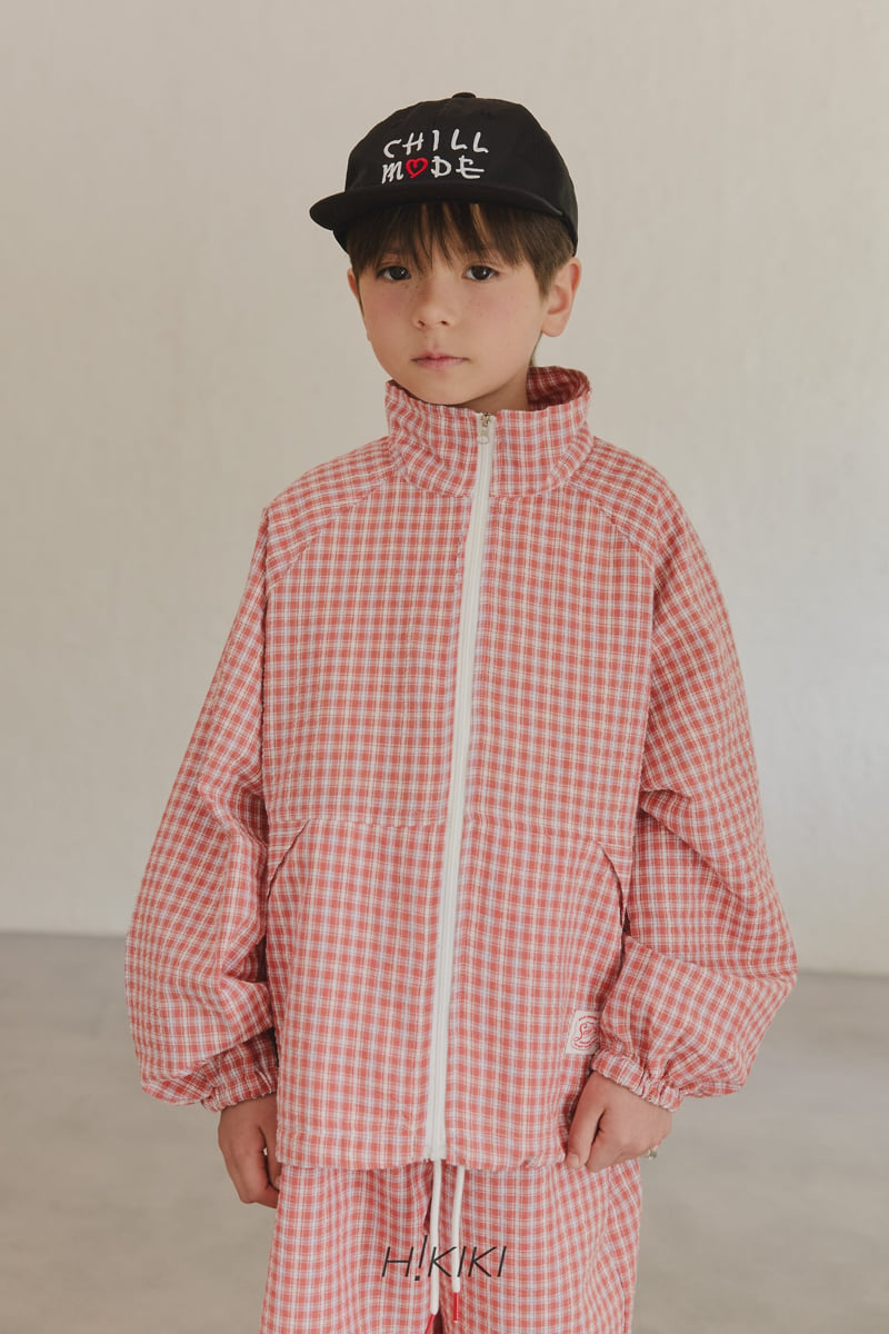 Hikiki - Korean Children Fashion - #magicofchildhood - Granola Check Jumper (Kids) - 9