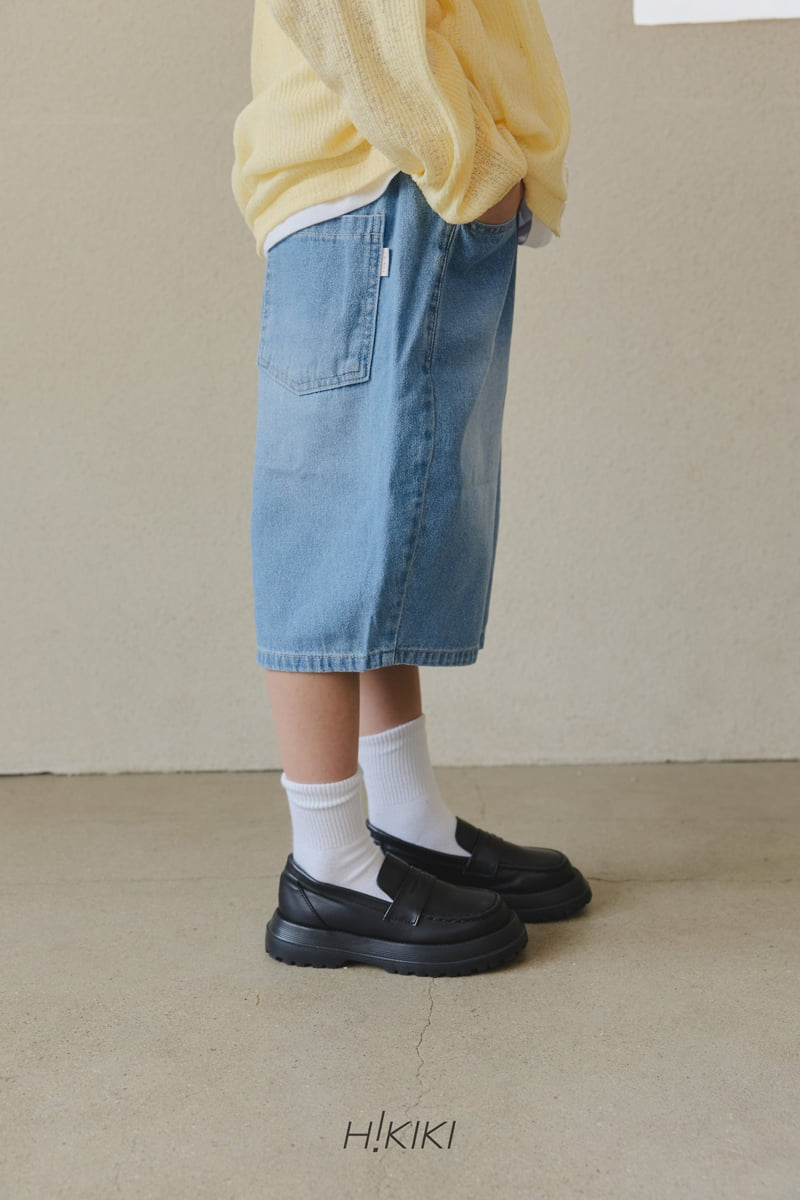 Hikiki - Korean Children Fashion - #prettylittlegirls - Washed Bermuda Pants - 10