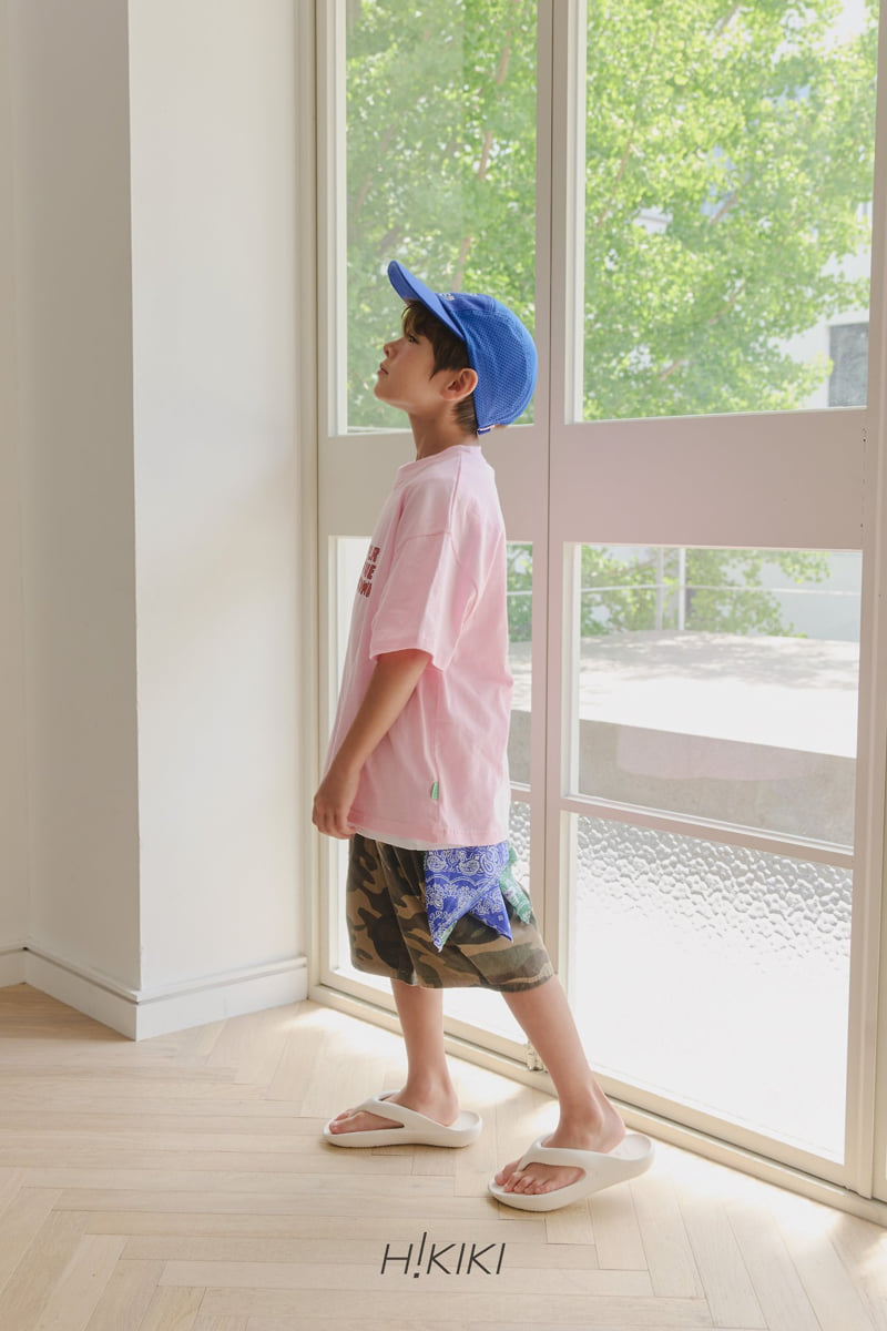 Hikiki - Korean Children Fashion - #prettylittlegirls - Camu Curve Bermuda Pants - 9