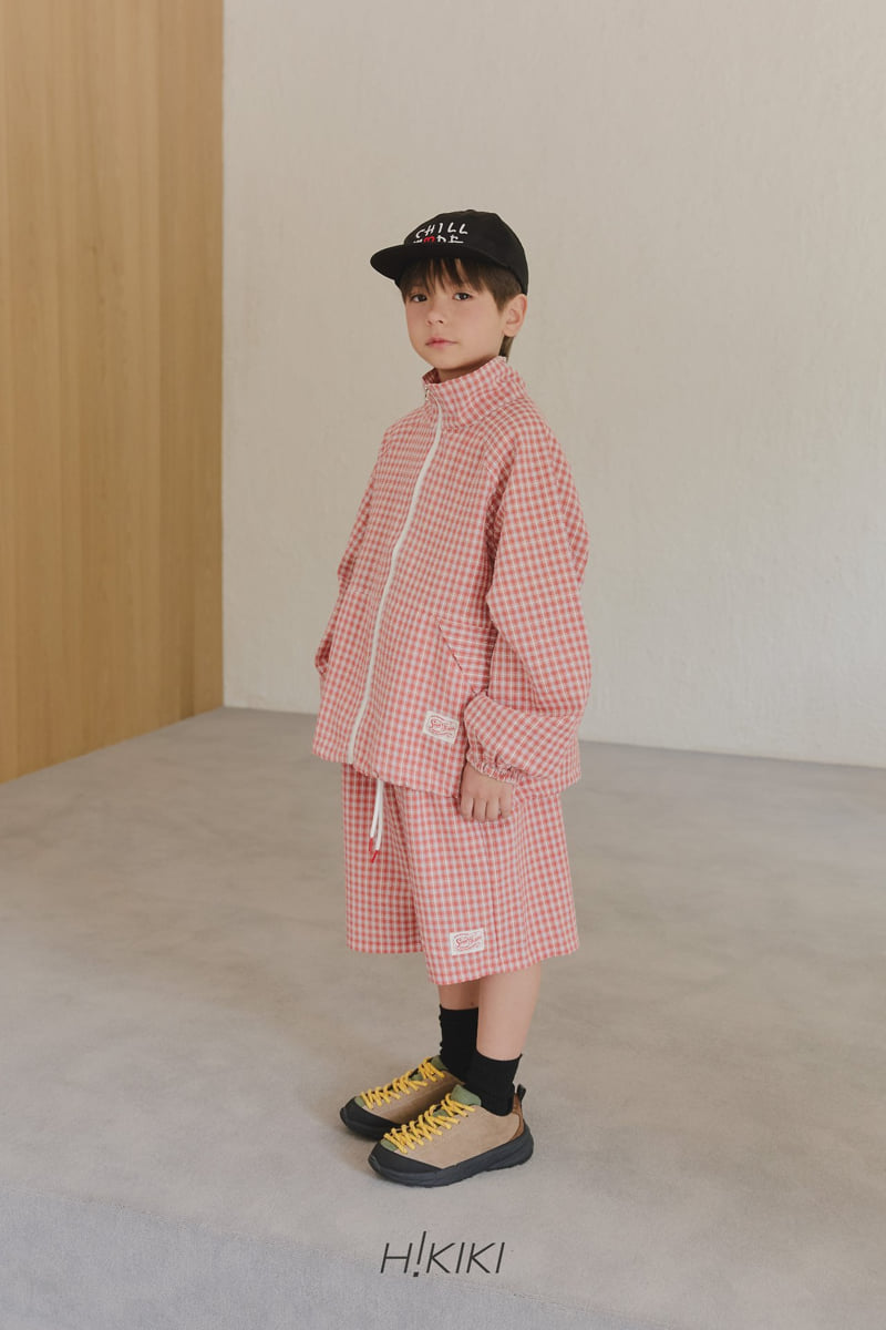 Hikiki - Korean Children Fashion - #prettylittlegirls - Granola Check Jumper (Junior) - 10