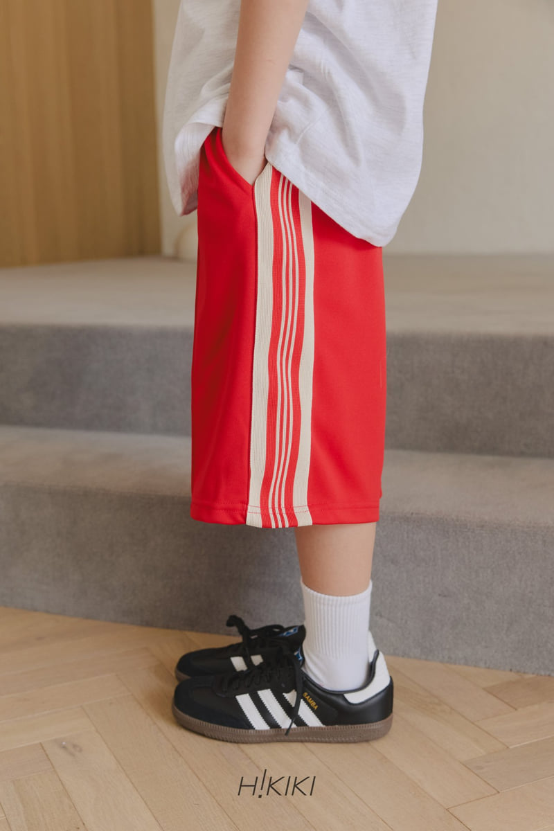 Hikiki - Korean Children Fashion - #stylishchildhood - Tape Bermuda Pants - 12