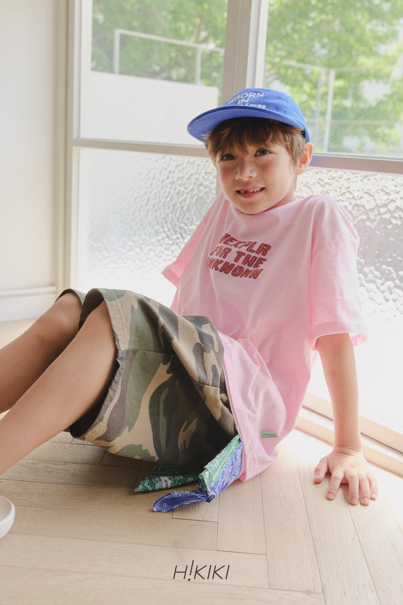 Hikiki - Korean Children Fashion - #todddlerfashion - X Short Sleeve Tee - 12