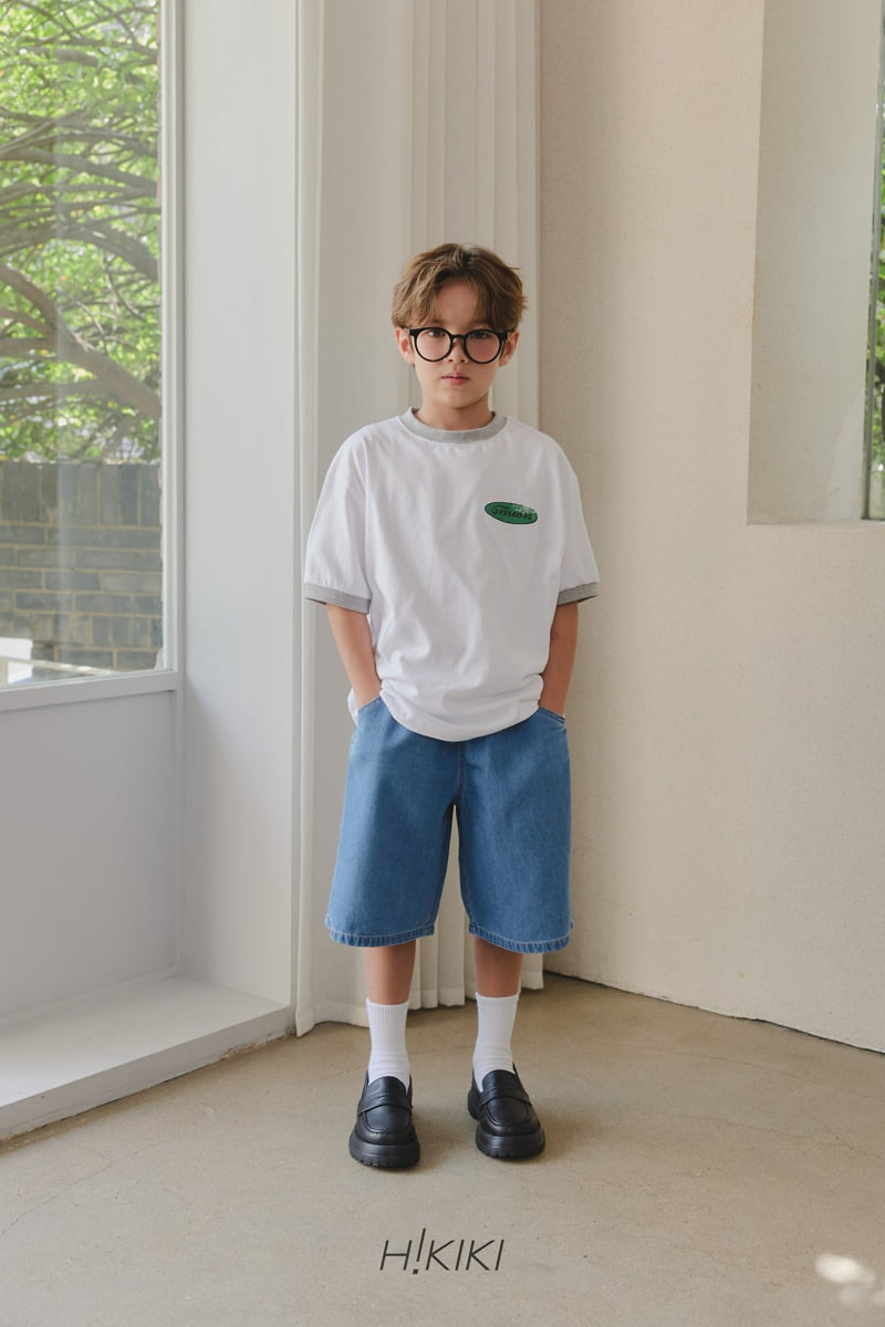 Hikiki - Korean Children Fashion - #todddlerfashion - Basic Denim Bermuda Pants - 7