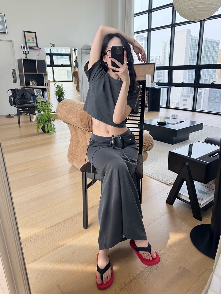 Inssense - Korean Women Fashion - #momslook - Pigment Mute Maxi Skirt