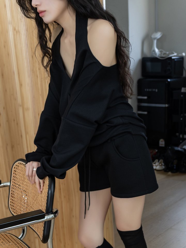 Inssense - Korean Women Fashion - #momslook - Neo Micro Shorts - 4