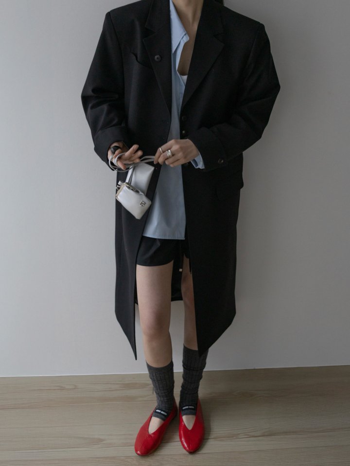 Inssense - Korean Women Fashion - #momslook - Linear Double Rivet Drawstring Shorts - 6