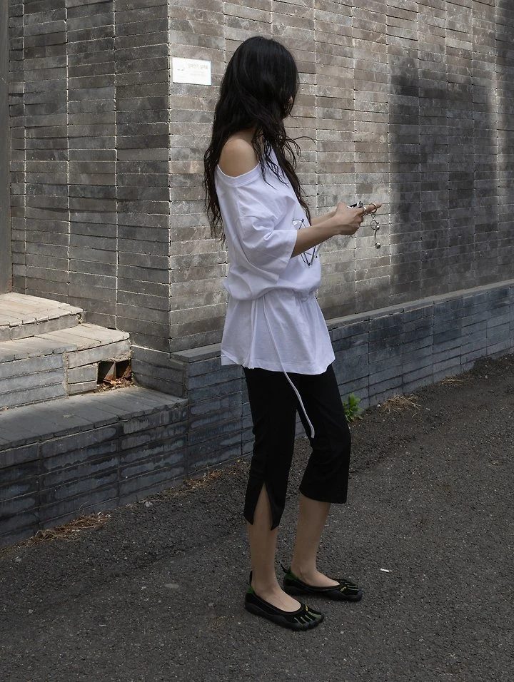 Inssense - Korean Women Fashion - #momslook - Two-Way Strap Off-Shoulder Mini Dress - 8